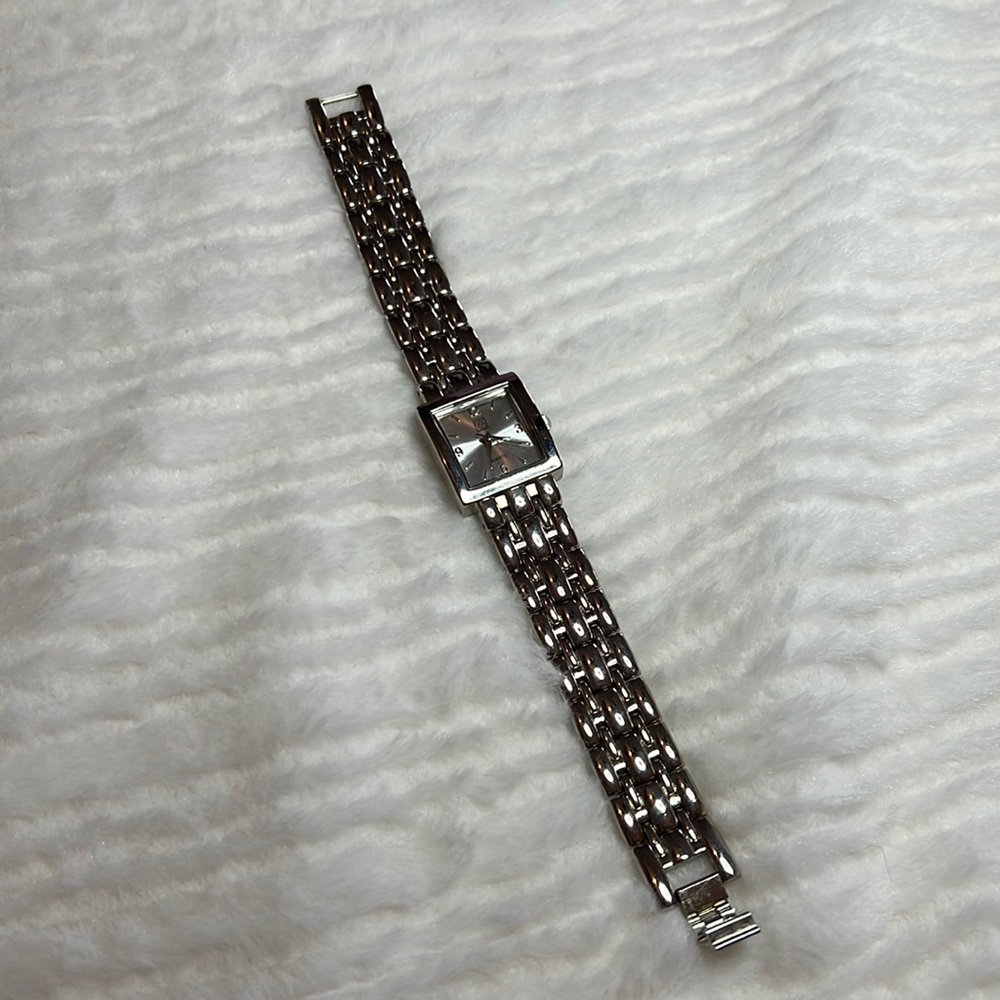 Silver Quartz Watch